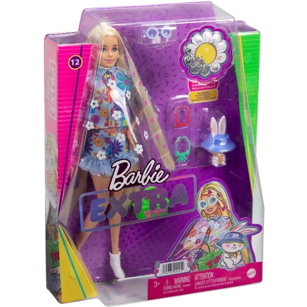 Mattel Barbie Extra Puppe Flower Power 7 Mattel Barbie Extra Puppe Flower Power – Bild 7