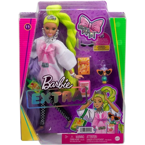 Mattel Barbie Extra Puppe Neongrünes Haar 8 Mattel Barbie Extra Puppe Neongrünes Haar – Bild 8