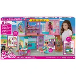Mattel Barbie Malibu Haus, Spielgebäude 18 Mattel Barbie Malibu Haus, Spielgebäude -Spielzeugwelt Verkauf Mattel Barbie Malibu Haus Spielgeb ude@@1846659 13