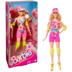 Mattel Barbie The Movie - Margot Robbie Als Barbie: Inlineskating-Sammelpuppe