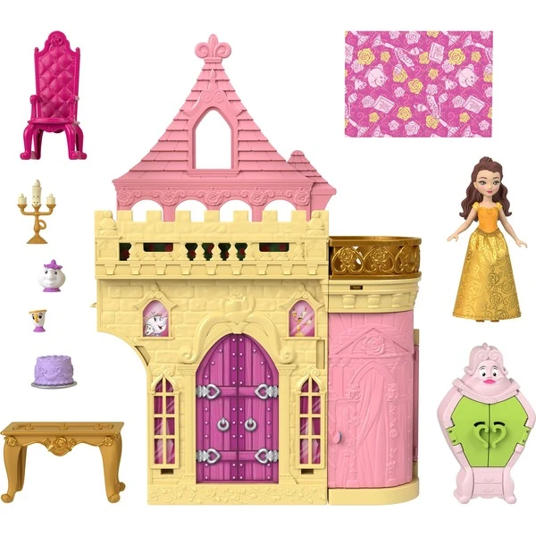 Mattel Disney Prinzessin Belle´s Magical Surprise Castle Playset, Spielgebäude 4 Mattel Disney Prinzessin Belle´s Magical Surprise Castle Playset, Spielgebäude – Bild 4