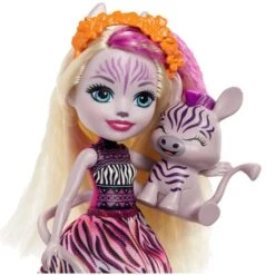 Mattel Enchantimals Zadie Zebra Puppe -Spielzeugwelt Verkauf Mattel Enchantimals Zadie Zebra Puppe@@1713359 2
