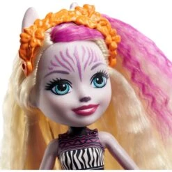 Mattel Enchantimals Zadie Zebra Puppe -Spielzeugwelt Verkauf Mattel Enchantimals Zadie Zebra Puppe@@1713359 3