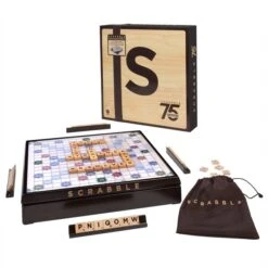 Mattel Games Scrabble 75th Anniversary, Brettspiel -Spielzeugwelt Verkauf Mattel Games Scrabble 75th Anniversary Brettspiel@@1919564 5