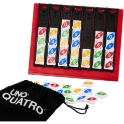 Mattel Games UNO Quatro, Brettspiel -Spielzeugwelt Verkauf Mattel Games UNO Quatro Brettspiel@@1919808 4