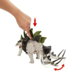 Mattel Jurassic World New Large Trackers - Stegosaurus, Spielfigur -Spielzeugwelt Verkauf Mattel Jurassic World New Large Trackers Stegosaurus Spielfigur@@1888803 4