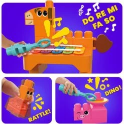 Mattel MEGA BLOKS Musikspaß Bauernhoftiere, Konstruktionsspielzeug -Spielzeugwelt Verkauf Mattel MEGA BLOKS Musikspa Bauernhoftiere Konstruktionsspielzeug@@1919348 4