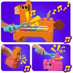 Mattel MEGA BLOKS Musikspaß Bauernhoftiere, Konstruktionsspielzeug -Spielzeugwelt Verkauf Mattel MEGA BLOKS Musikspa Bauernhoftiere Konstruktionsspielzeug@@1919348 5