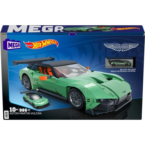 Mattel MEGA Hot Wheels Collector Aston Martin Vulcan, Konstruktionsspielzeug – Bild 10