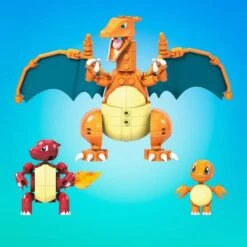 Mattel MEGA Pokémon Glumanda Evolution Set, Konstruktionsspielzeug -Spielzeugwelt Verkauf Mattel MEGA Pok mon Glumanda Evolution Set Konstruktionsspielzeug@@1919451 2