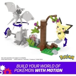 Mattel MEGA Pokémon Pichus Wald-Futtersuche, Konstruktionsspielzeug -Spielzeugwelt Verkauf Mattel MEGA Pok mon Pichus Wald Futtersuche Konstruktionsspielzeug@@1919366 4