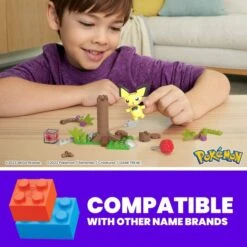 Mattel MEGA Pokémon Pichus Wald-Futtersuche, Konstruktionsspielzeug -Spielzeugwelt Verkauf Mattel MEGA Pok mon Pichus Wald Futtersuche Konstruktionsspielzeug@@1919366 5