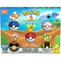 Mattel MEGA Pokémon Pokéball Pack, Konstruktionsspielzeug -Spielzeugwelt Verkauf Mattel MEGA Pok mon Pok ball Pack Konstruktionsspielzeug@@1919351 10