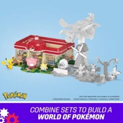 Mattel MEGA Pokémon Waldspaß Poké-Center, Konstruktionsspielzeug -Spielzeugwelt Verkauf Mattel MEGA Pok mon Waldspa Pok Center Konstruktionsspielzeug@@1919352 4