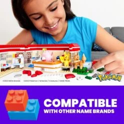 Mattel MEGA Pokémon Waldspaß Poké-Center, Konstruktionsspielzeug -Spielzeugwelt Verkauf Mattel MEGA Pok mon Waldspa Pok Center Konstruktionsspielzeug@@1919352 5