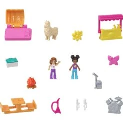 Mattel Polly Pocket Lama Camp, Spielfigur -Spielzeugwelt Verkauf Mattel Polly Pocket Lama Camp Spielfigur@@1889199 12