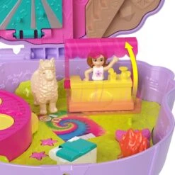 Mattel Polly Pocket Lama Camp, Spielfigur -Spielzeugwelt Verkauf Mattel Polly Pocket Lama Camp Spielfigur@@1889199 5