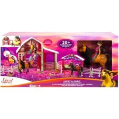 Mattel Spirit Deluxe Reiterhof Spielset, Puppe -Spielzeugwelt Verkauf Mattel Spirit Deluxe Reiterhof Spielset Puppe@@1807755 8