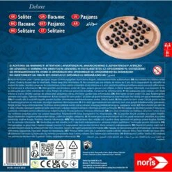 Noris Deluxe Solitaire, Brettspiel -Spielzeugwelt Verkauf Noris Deluxe Solitaire Brettspiel@@1916111 2