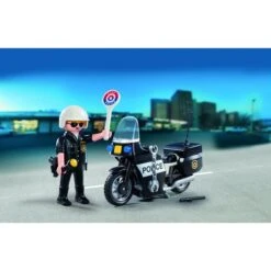 PLAYMOBIL 5648 City Action Polizeimotorrad Zum Mitnehmen, Konstruktionsspielzeug -Spielzeugwelt Verkauf PLAYMOBIL 5648 City Action Polizeimotorrad zum Mitnehmen Konstruktionsspielzeug@@1797273 2
