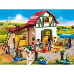 PLAYMOBIL 6927 Country Ponyhof, Konstruktionsspielzeug -Spielzeugwelt Verkauf PLAYMOBIL 6927 Country Ponyhof Konstruktionsspielzeug@@1249159 2