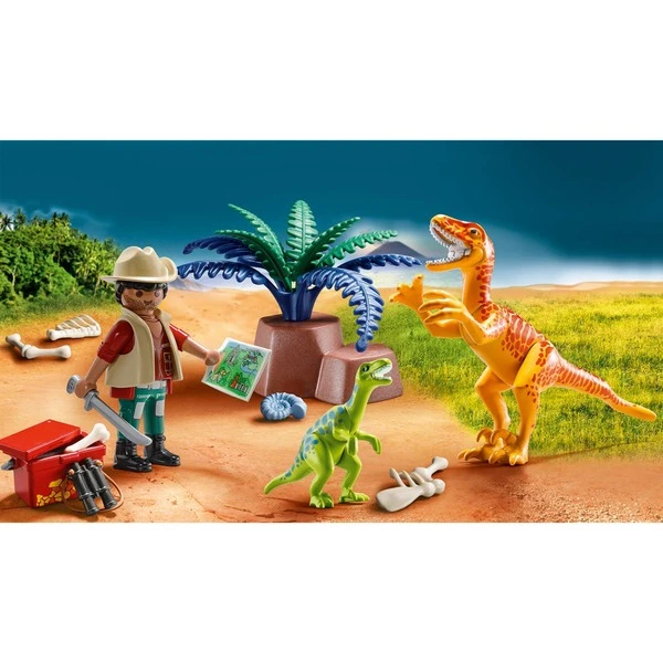 PLAYMOBIL 70108 Dino Rise Dino-Forscher Zum Mitnehmen, Konstruktionsspielzeug 3 PLAYMOBIL 70108 Dino Rise Dino-Forscher Zum Mitnehmen, Konstruktionsspielzeug – Bild 3