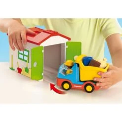 PLAYMOBIL 70184 1.2.3 LKW Mit Sortiergarage, Konstruktionsspielzeug -Spielzeugwelt Verkauf PLAYMOBIL 70184 1 2 3 LKW mit Sortiergarage Konstruktionsspielzeug@@1sspke1f 35