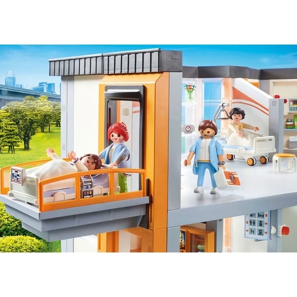 PLAYMOBIL 70190 City Life Großes Krankenhaus Mit Einrichtung, Konstruktionsspielzeug 5 PLAYMOBIL 70190 City Life Großes Krankenhaus Mit Einrichtung, Konstruktionsspielzeug – Bild 5