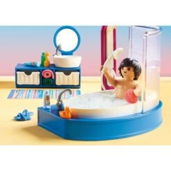 PLAYMOBIL 70211 Dollhouse Badezimmer, Konstruktionsspielzeug -Spielzeugwelt Verkauf PLAYMOBIL 70211 Dollhouse Badezimmer Konstruktionsspielzeug@@1sspk14u 34