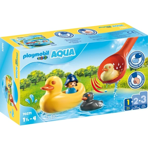 PLAYMOBIL 70271 1.2.3 AQUA Entenfamilie, Konstruktionsspielzeug 1 PLAYMOBIL 70271 1.2.3 AQUA Entenfamilie, Konstruktionsspielzeug