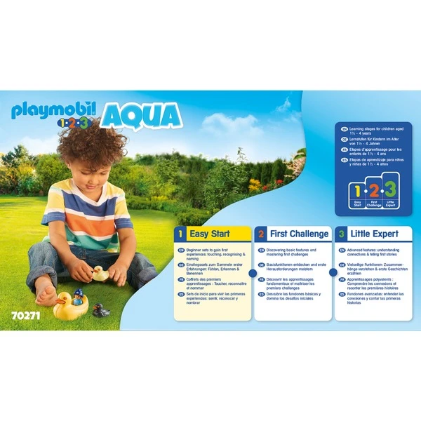 PLAYMOBIL 70271 1.2.3 AQUA Entenfamilie, Konstruktionsspielzeug 4 PLAYMOBIL 70271 1.2.3 AQUA Entenfamilie, Konstruktionsspielzeug – Bild 4