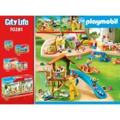 PLAYMOBIL 70281 City Life Abenteuerspielplatz, Konstruktionsspielzeug -Spielzeugwelt Verkauf PLAYMOBIL 70281 City Life Abenteuerspielplatz Konstruktionsspielzeug@@1sspkc1l 1