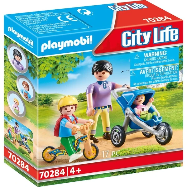 PLAYMOBIL 70284 City Life Mama Mit Kindern, Konstruktionsspielzeug 1 PLAYMOBIL 70284 City Life Mama Mit Kindern, Konstruktionsspielzeug