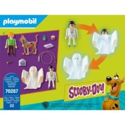 PLAYMOBIL 70287 SCOOBY-DOO! Scooby & Shaggy Mit Geist, Konstruktionsspielzeug -Spielzeugwelt Verkauf PLAYMOBIL 70287 SCOOBY DOO Scooby Shaggy mit Geist Konstruktionsspielzeug@@1sspk15o 3