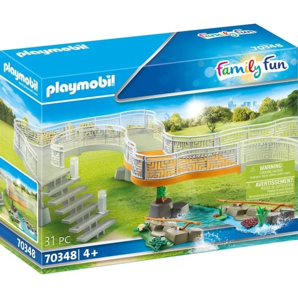 PLAYMOBIL 70348 Family Fun Erweiterungsset Erlebnis-Zoo, Konstruktionsspielzeug 1 PLAYMOBIL 70348 Family Fun Erweiterungsset Erlebnis-Zoo, Konstruktionsspielzeug