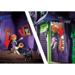 PLAYMOBIL 70361 SCOOBY-DOO! Abenteuer Im Geisterhaus, Konstruktionsspielzeug 21 PLAYMOBIL 70361 SCOOBY-DOO! Abenteuer Im Geisterhaus, Konstruktionsspielzeug -Spielzeugwelt Verkauf PLAYMOBIL 70361 SCOOBY DOO Abenteuer im Geisterhaus Konstruktionsspielzeug@@1sspk160 9
