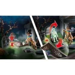 PLAYMOBIL 70362 SCOOBY-DOO! Abenteuer Auf Dem Friedhof, Konstruktionsspielzeug -Spielzeugwelt Verkauf PLAYMOBIL 70362 SCOOBY DOO Abenteuer auf dem Friedhof Konstruktionsspielzeug@@1sspk161 3