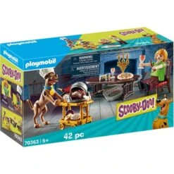 PLAYMOBIL 70363 SCOOBY-DOO! Abendessen Mit Shaggy, Konstruktionsspielzeug