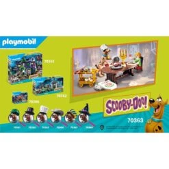 PLAYMOBIL 70363 SCOOBY-DOO! Abendessen Mit Shaggy, Konstruktionsspielzeug -Spielzeugwelt Verkauf PLAYMOBIL 70363 SCOOBY DOO Abendessen mit Shaggy Konstruktionsspielzeug@@1sspk162 3