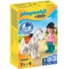 PLAYMOBIL 70404 1.2.3 Reiterin Mit Pferd, Konstruktionsspielzeug