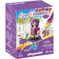 PLAYMOBIL 70473 EverDreamerz Viona - Comic World, Konstruktionsspielzeug