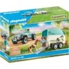 PLAYMOBIL 70511 Country PKW Mit Ponyanhänger, Konstruktionsspielzeug