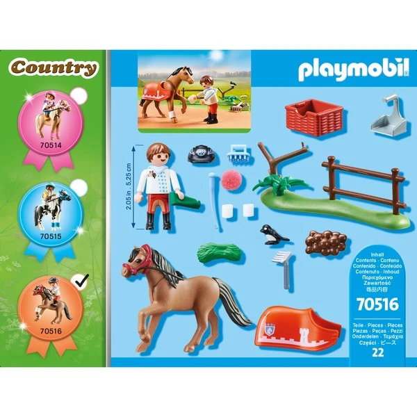 PLAYMOBIL 70516 Country Sammelpony "Connemara", Konstruktionsspielzeug 4 PLAYMOBIL 70516 Country Sammelpony "Connemara", Konstruktionsspielzeug – Bild 4