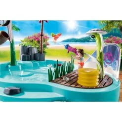 PLAYMOBIL 70610 Family Fun Spaßbecken Mit Wasserspritze, Konstruktionsspielzeug -Spielzeugwelt Verkauf PLAYMOBIL 70610 Family Fun Spa becken mit Wasserspritze Konstruktionsspielzeug@@1685426 3