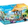 PLAYMOBIL 70612 Family Fun Paddleboot-Verleih Mit Saftbar, Konstruktionsspielzeug