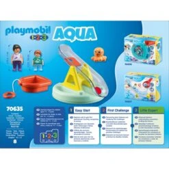 PLAYMOBIL 70635 1.2.3 AQUA Badeinsel Mit Wasserrutsche, Konstruktionsspielzeug 9 PLAYMOBIL 70635 1.2.3 AQUA Badeinsel Mit Wasserrutsche, Konstruktionsspielzeug -Spielzeugwelt Verkauf PLAYMOBIL 70635 1 2 3 AQUA Badeinsel mit Wasserrutsche Konstruktionsspielzeug@@1848023 3