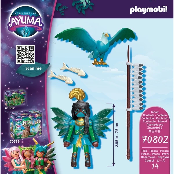 PLAYMOBIL 70802 Ayuma Knight Fairy Mit Seelentier, Konstruktionsspielzeug 2 PLAYMOBIL 70802 Ayuma Knight Fairy Mit Seelentier, Konstruktionsspielzeug – Bild 2