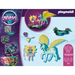 PLAYMOBIL 70809 Ayuma Crystal Fairy Mit Einhorn, Konstruktionsspielzeug -Spielzeugwelt Verkauf PLAYMOBIL 70809 Ayuma Crystal Fairy mit Einhorn Konstruktionsspielzeug@@1802200 3