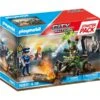 PLAYMOBIL 70817 City Action Starter Pack Polizei: Gefahrentraining, Konstruktionsspielzeug