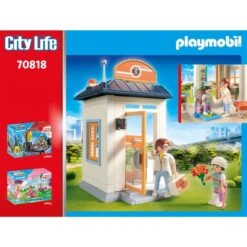 PLAYMOBIL 70818 City Life Starter Pack Kinderärztin, Konstruktionsspielzeug -Spielzeugwelt Verkauf PLAYMOBIL 70818 City Life Starter Pack Kinder rztin Konstruktionsspielzeug@@1794197 4